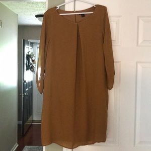H&M Mustard Color Tunic Dress